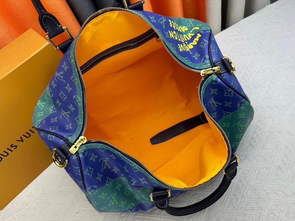 Alma Monogram Leather Shoulder Bag