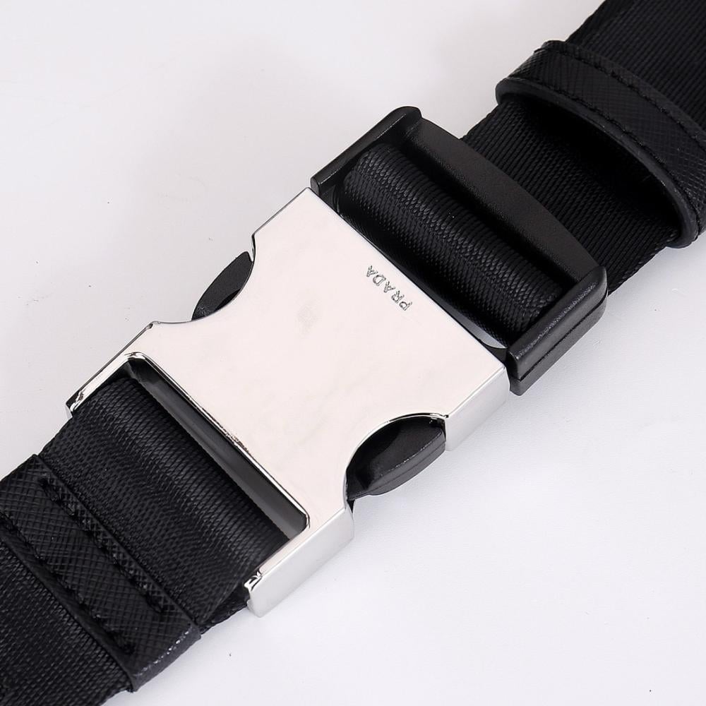 Modern Elegant Woven Nylon Shoulder Bag