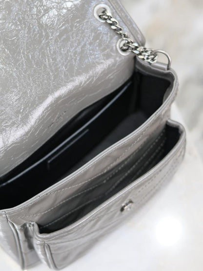 Leather Top Handle Bag