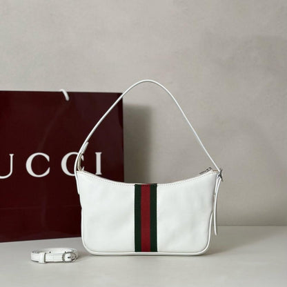 Arco Leather Top Handle Bag