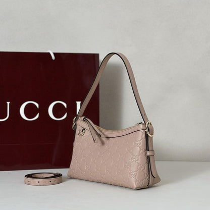 Leather Top Handle Bag