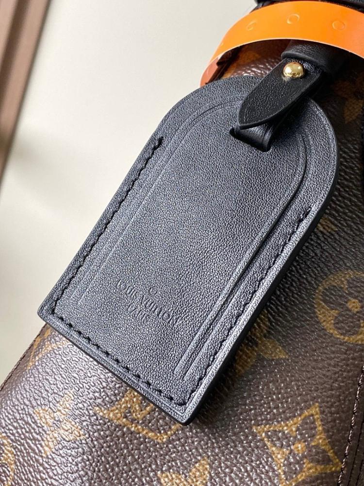 Classic Refined Monogram Leather Hobo Bag