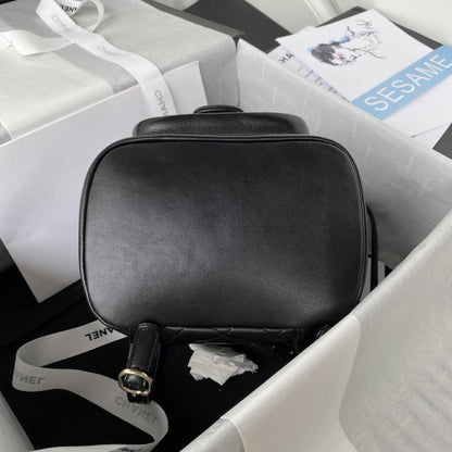 Practical Lambskin Backpack