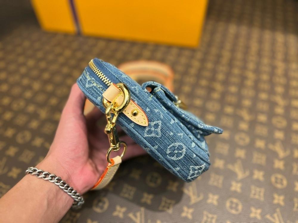 Stylish Premium Blue Denim Shoulder Bag