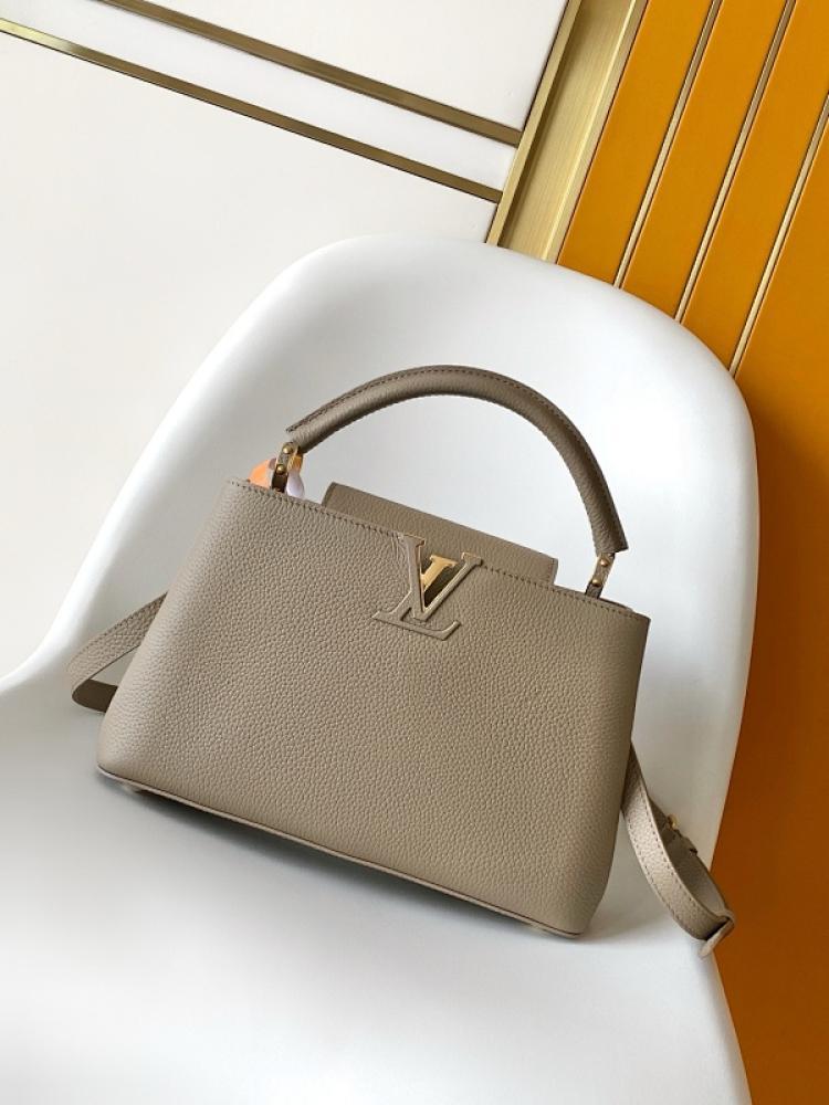 Classic Leather Top Handle Bag