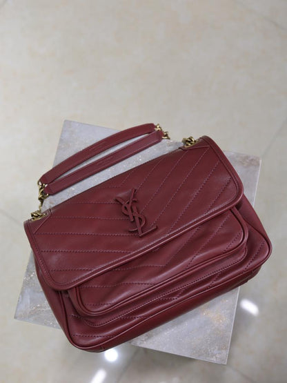Leather Top Handle Bag