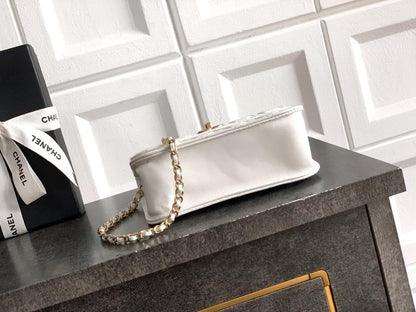 Classic Leather Top Handle Bag
