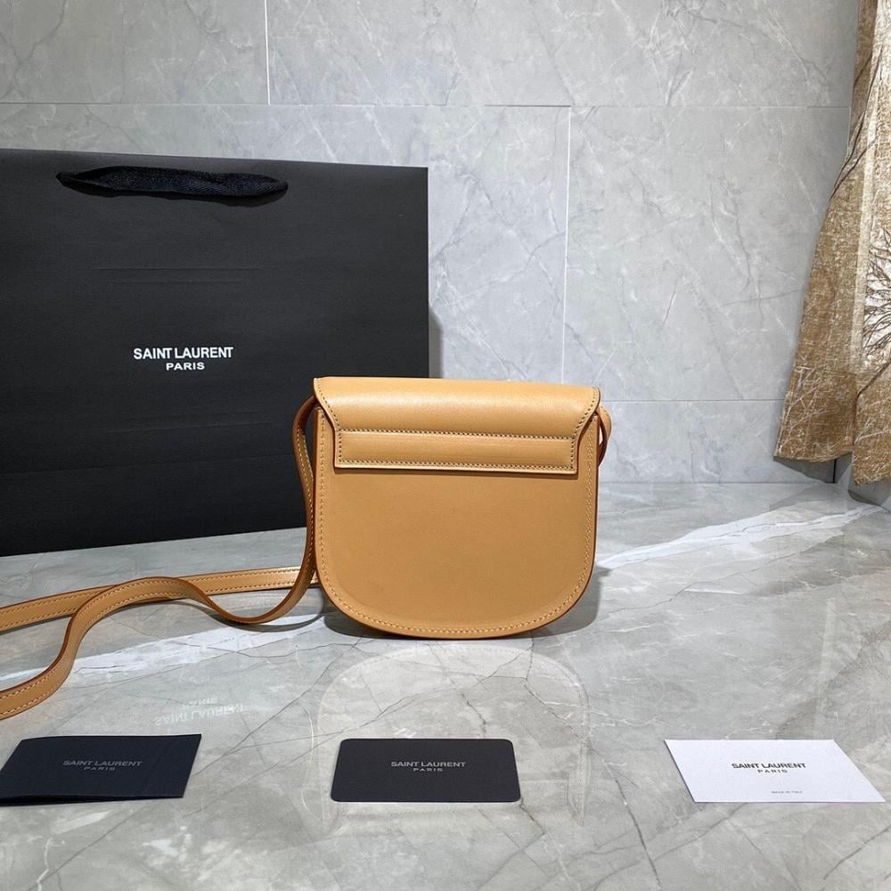 Stylish Refined Gold Calfskin Top Handle Bag