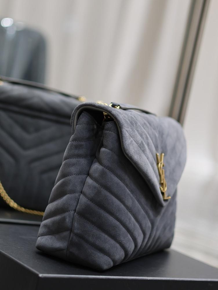 Modern Luxury Gold Leather Crossbody Bag