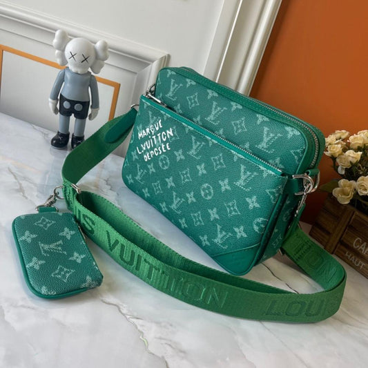 Modern Refined Monogram Shoulder Bag