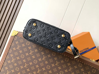 Alma Gold Quilted Leather Bag