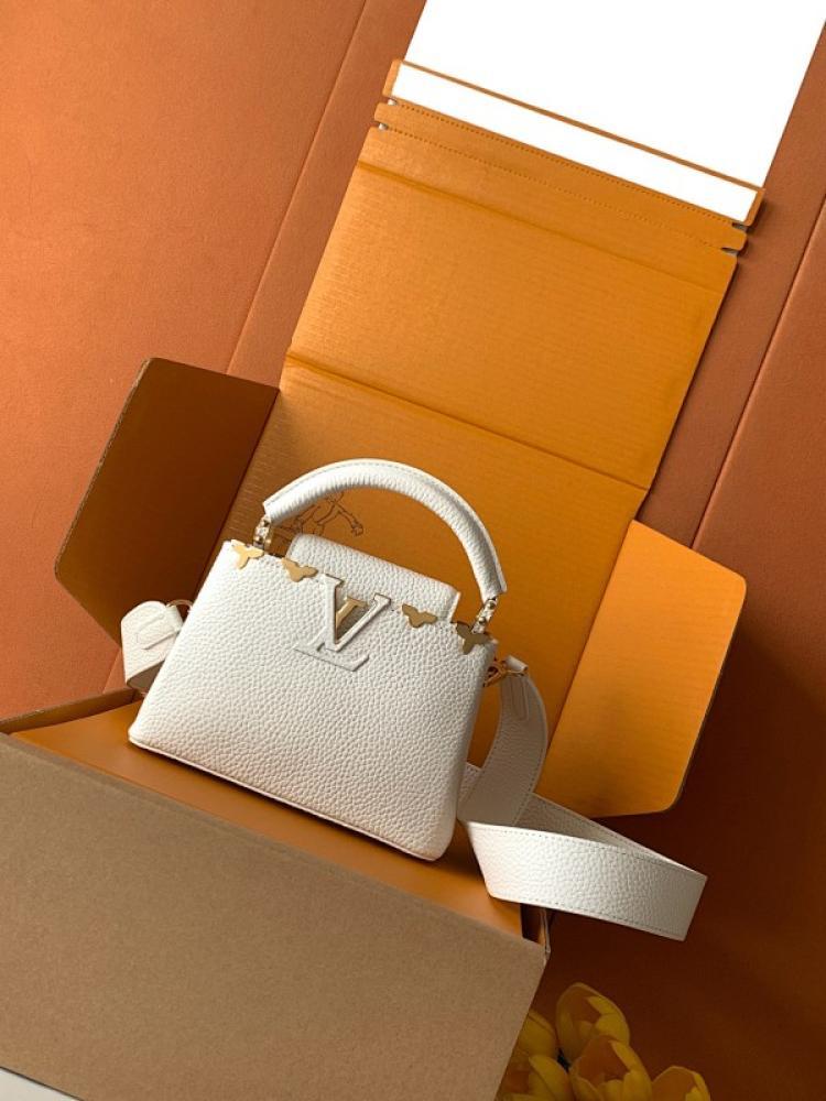 Gold Top Handle Bag