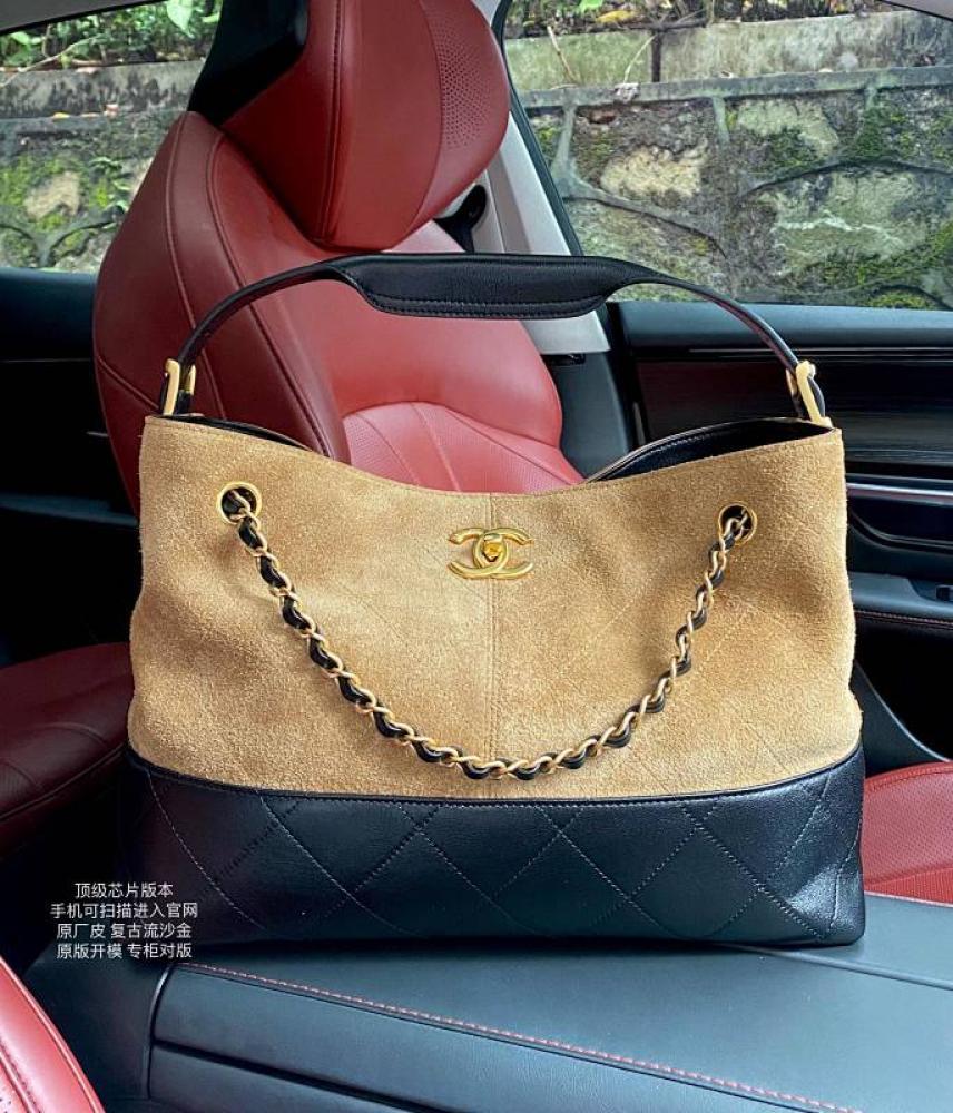 Calfskin Bucket Bag