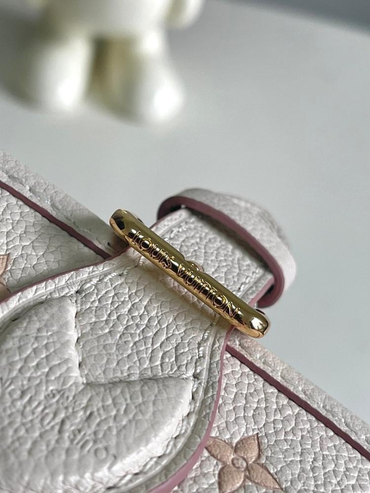 Diane Monogram Leather Shoulder Bag