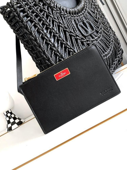 Italian-Inspired Stylish Woven Leather Crossbody Bag