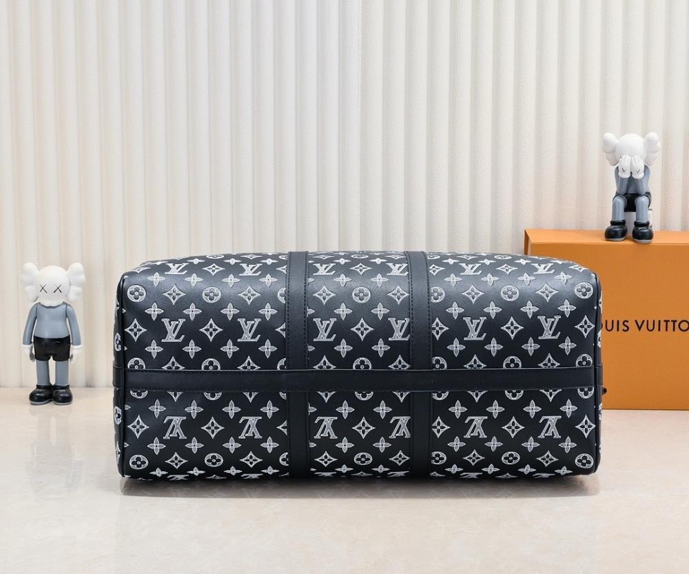 Elegant Printed Leather Top Handle Bag – Limited Edition