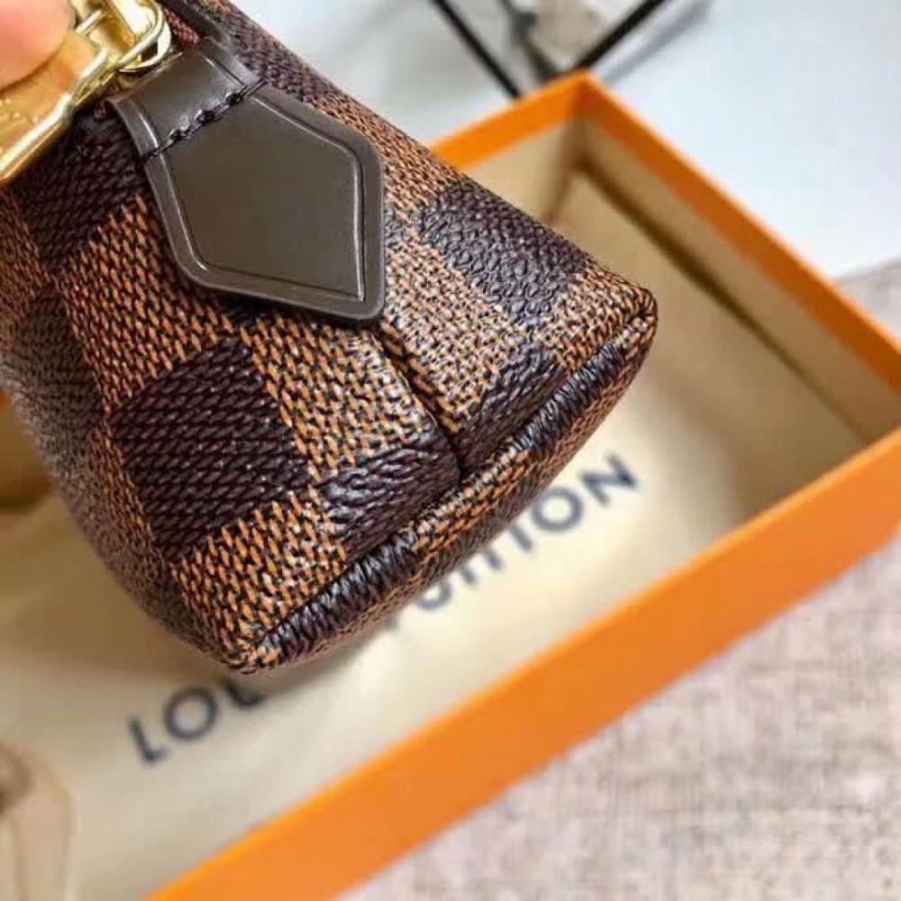 Luxury Premium Gold Monogram Canvas Crossbody Bag