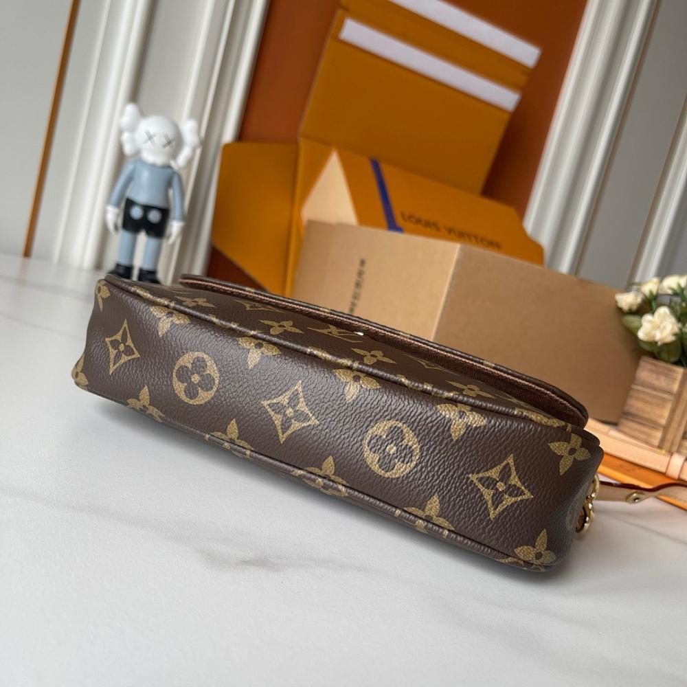 Luxury Stylish Monogram Leather Shoulder Bag