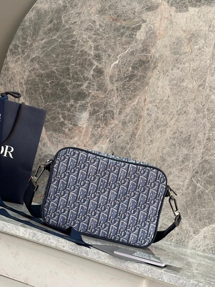 Modern Blue Printed Shoulder Bag – Limited Edition