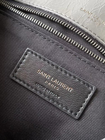 Leather Top Handle Bag