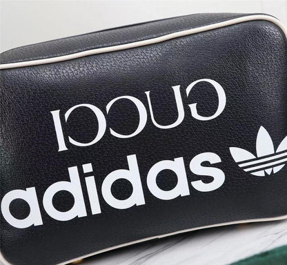 Classic Refined Black Woven Leather Shoulder Bag