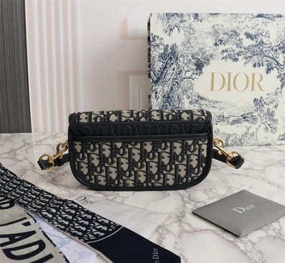 Modern Gold Calfskin Shoulder Bag