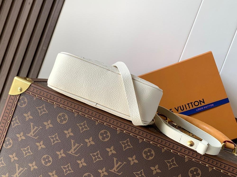Elegant Premium Monogram Calfskin Crossbody Bag