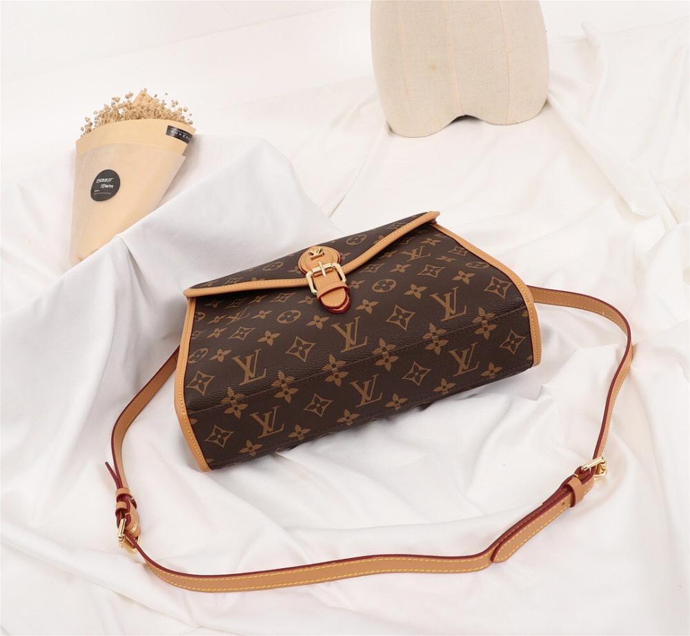 Italian-Inspired Luxury Gold Monogram Leather Backpack