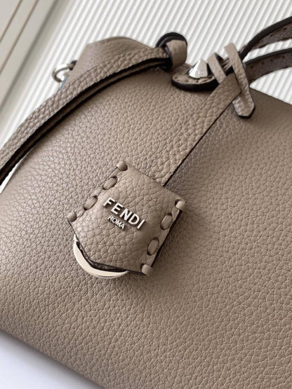 Leather Top Handle Bag