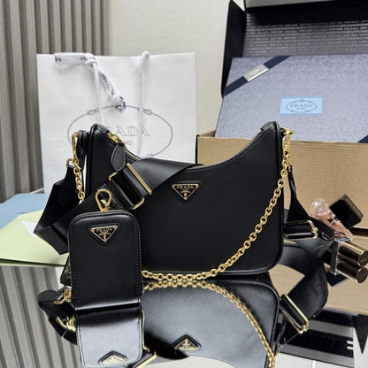 Nylon Hobo Bag
