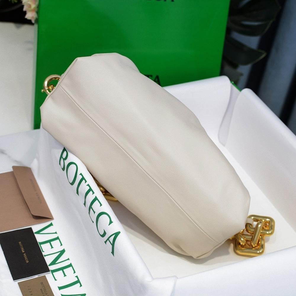 Modern Luxury Gold Leather Top Handle Bag