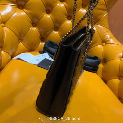 Leather Top Handle Bag