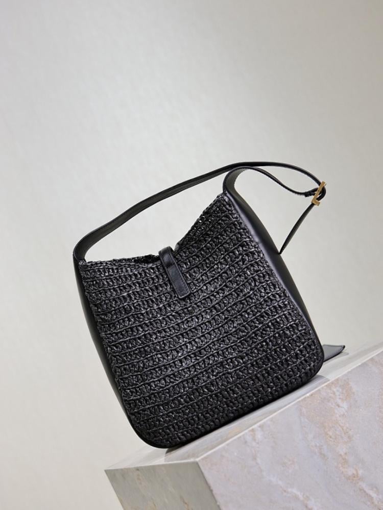 Classic Woven Raffia Top Handle Bag – Special Edition
