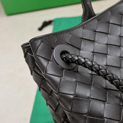 Woven Leather Shoulder Bag