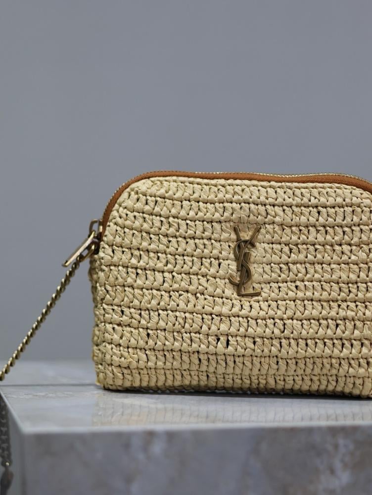 Modern Elegant Woven Leather Top Handle Bag