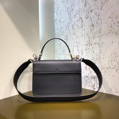 Leather Top Handle Bag