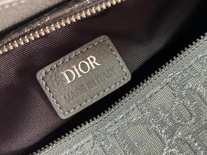 Luxury Grey Printed Calfskin Shoulder Bag – Limited Edition