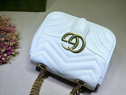 Stylish Premium White Leather Bag