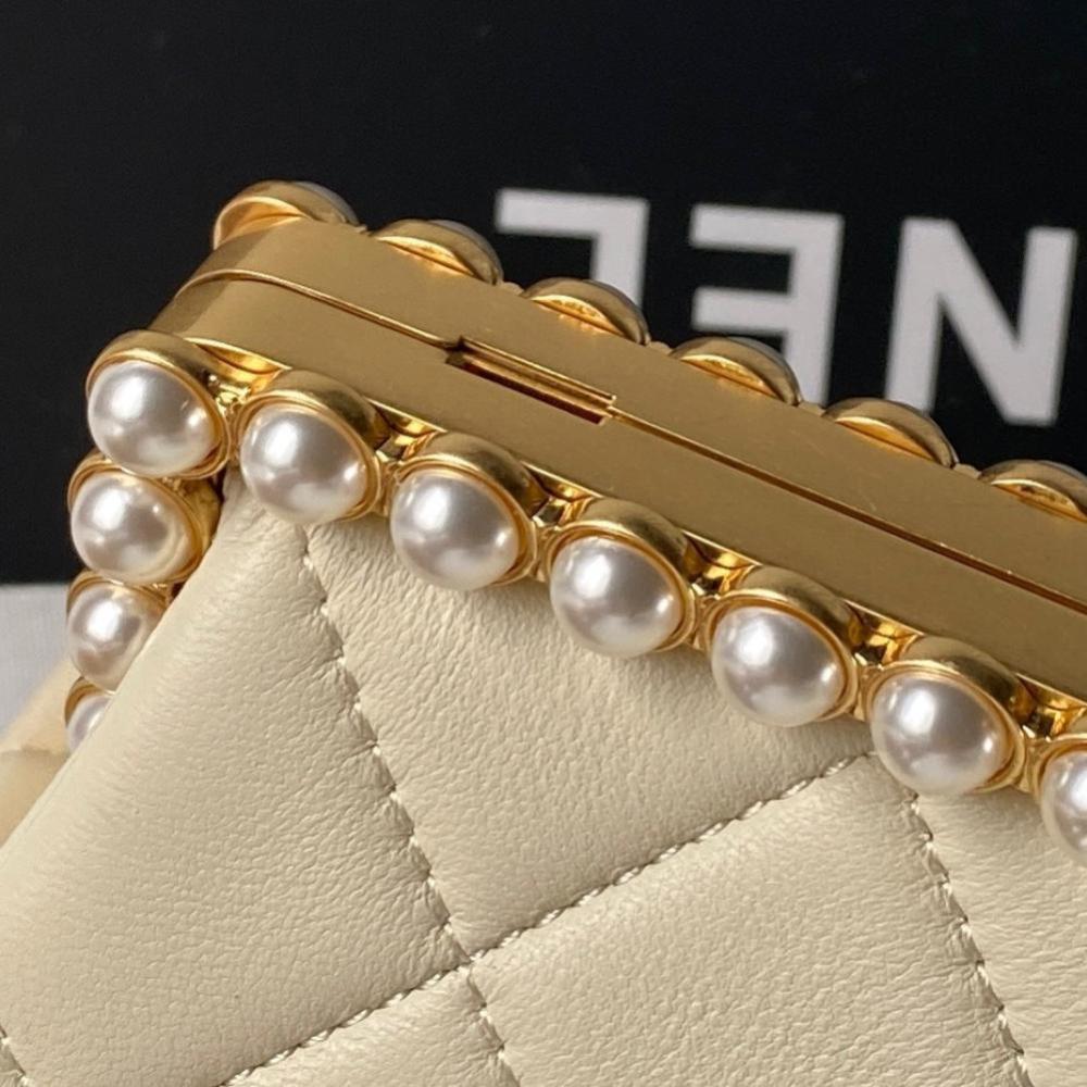 Gold Lambskin Wallet