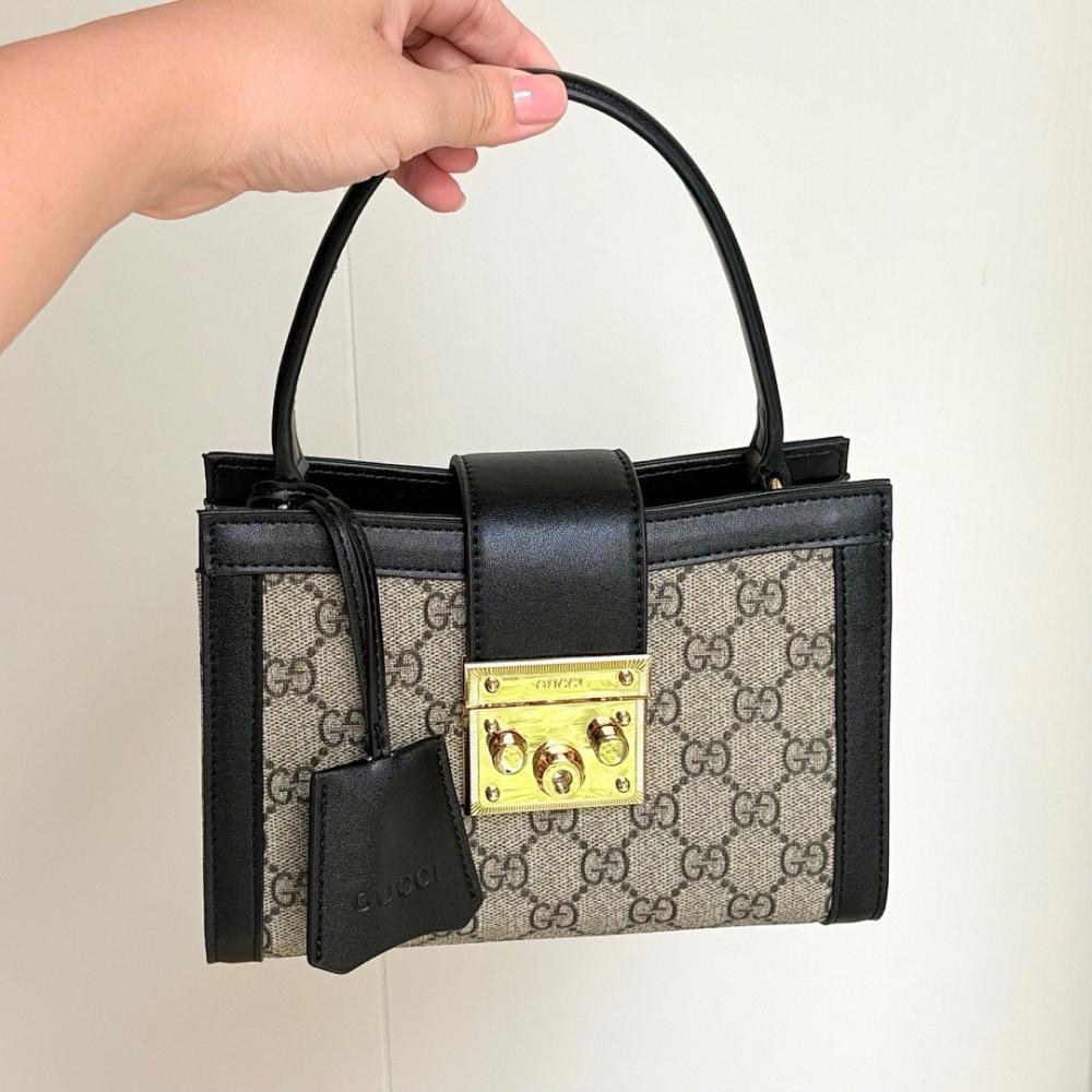 Luxury Refined Top Handle Bag