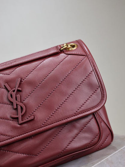 Leather Top Handle Bag