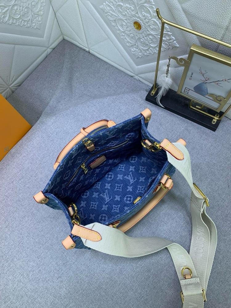 Modern Elegant Denim Shoulder Bag – Limited Edition