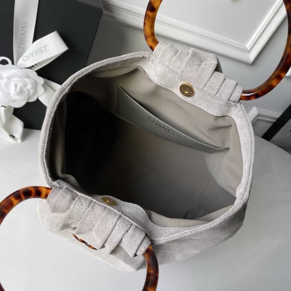 Alma Suede Bucket Bag