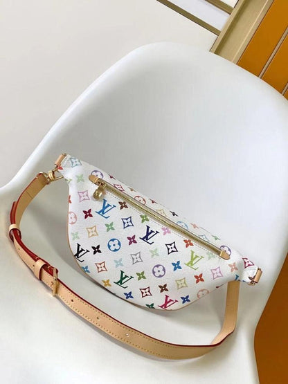 Modern Elegant Monogram Canvas Bag