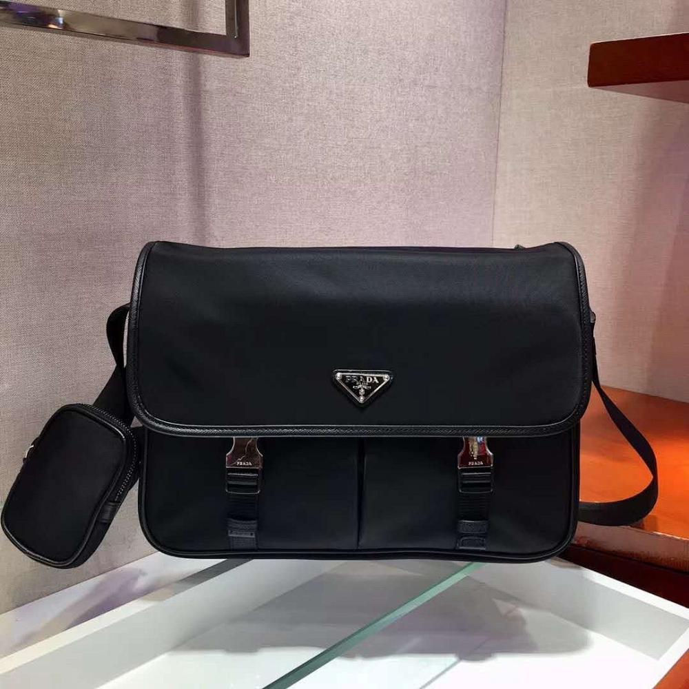 Stylish Refined Saffiano Leather Crossbody Bag