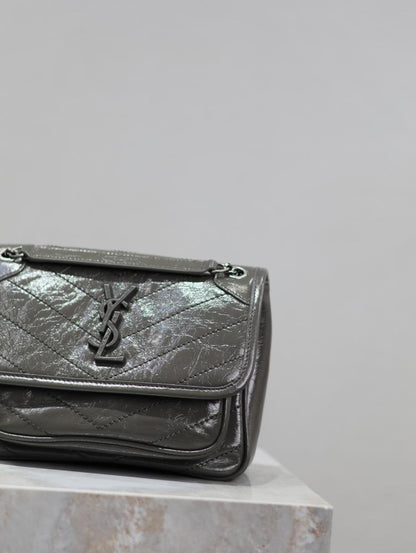 Leather Top Handle Bag