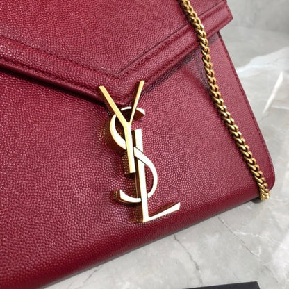 Luxury Stylish Black Leather Top Handle Bag