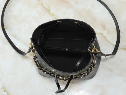 NeoNoe Woven Leather Shoulder Bag