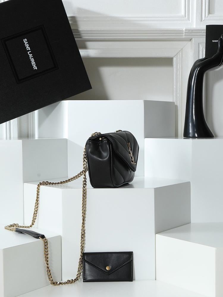 Loulou Leather Crossbody Bag