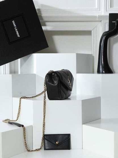 Loulou Leather Crossbody Bag
